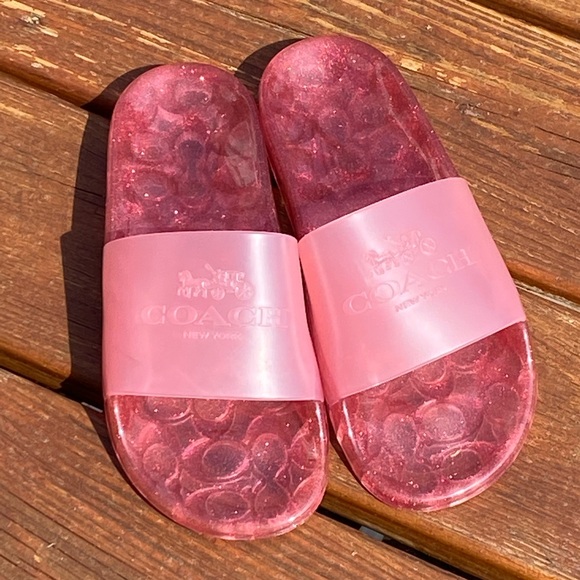 Coach slide sandals size 7 - Picture 6 of 6